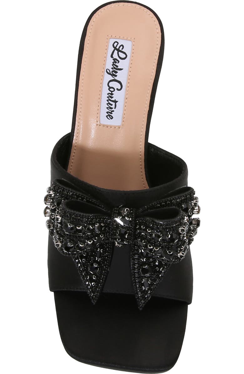 LADY COUTURE Spark Crystal Bow Mule, Alternate, color,