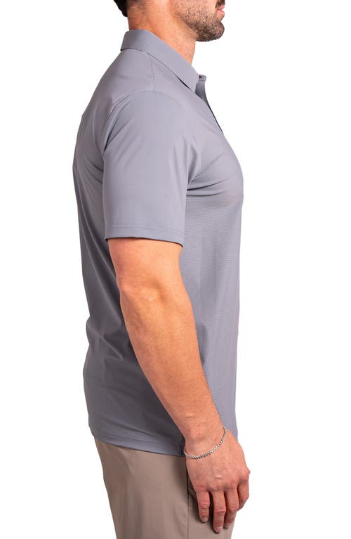 Maceoo Golfascension Stretch Nylon Polo In Purple