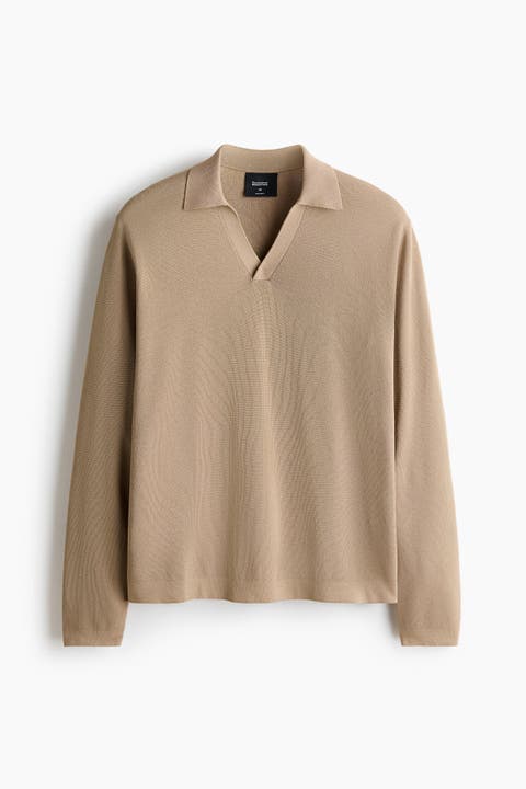 Cooling Regular-Fit Knit Polo Shirt