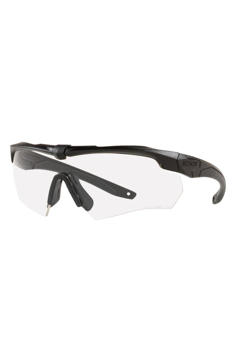 Oakley ESS Crossbow Gasket 180mm PPE Shield Safety Glasses, Alternate, color, Matte Black