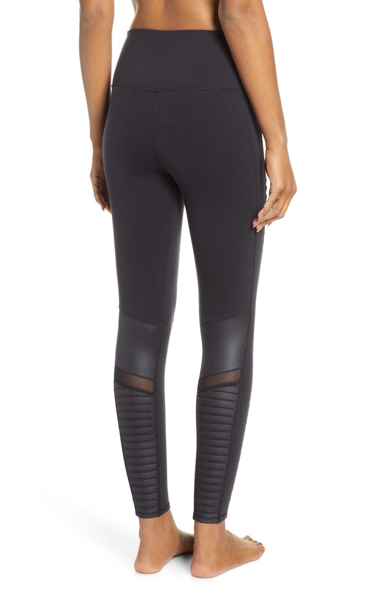 Alo High Waist Moto 7/8 Leggings, Alternate, color,
