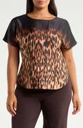 Anne Klein Bateau Neck Top