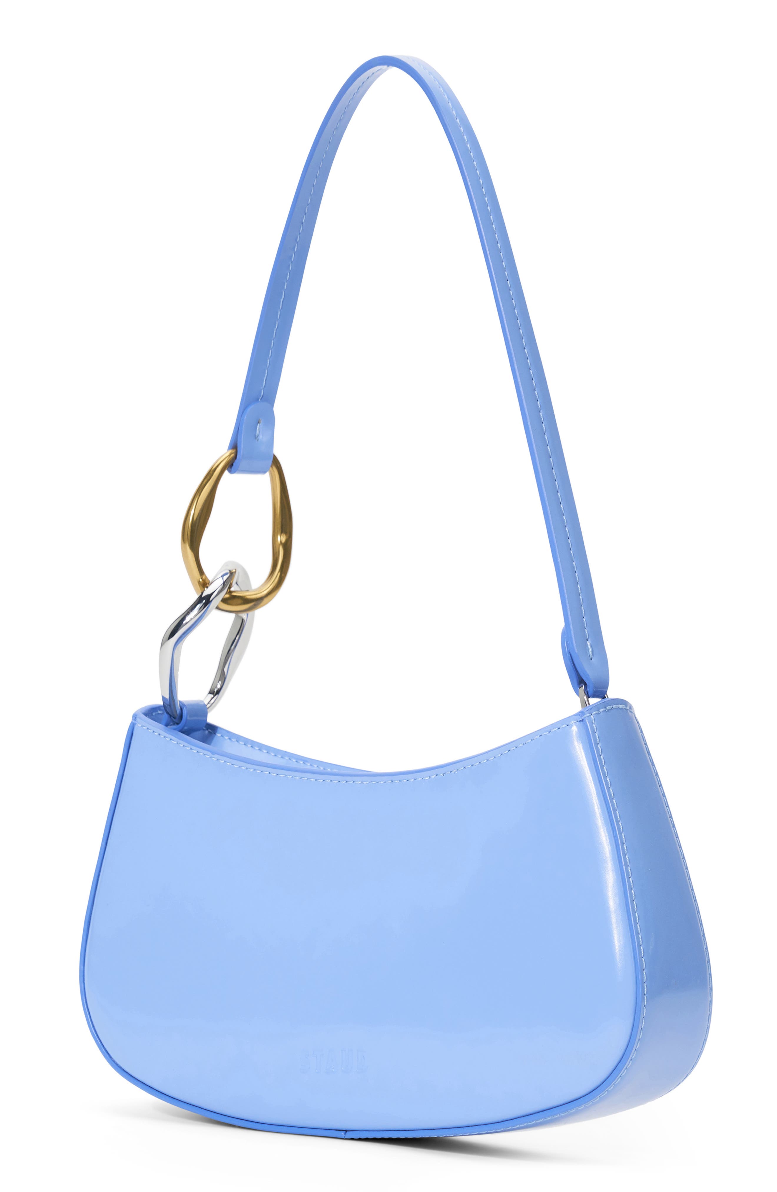 STAUD Ollie Leather Shoulder Bag, Alternate, color, 