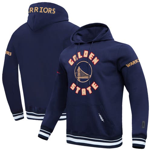 Pro Standard Navy Golden State Warriors 2024/25 City Edition Pullover Hoodie
