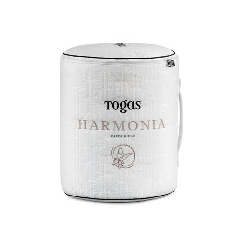 Togas Harmonia Kapok Silk Comforter In Multi