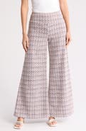 Renee C Tweed Wide Leg Pants