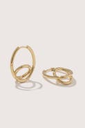 Otiumberg 14kt Gold Vermeil Spiralis Earrings