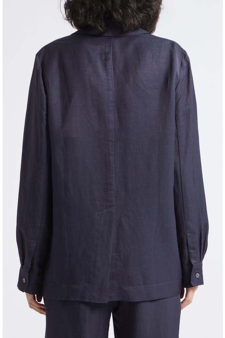 Daniel Linen Blend Jacket, Alternate, color, MIDNIGHT