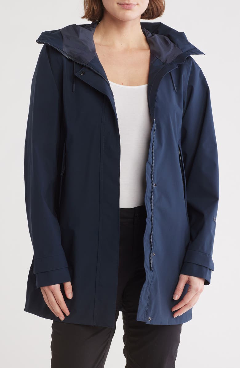 Helly Hansen Victoria Mid Length Rain Coat, Main, color, 