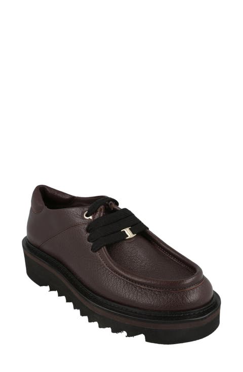 Euripilo Moc Toe Leather Loafer (Women)
