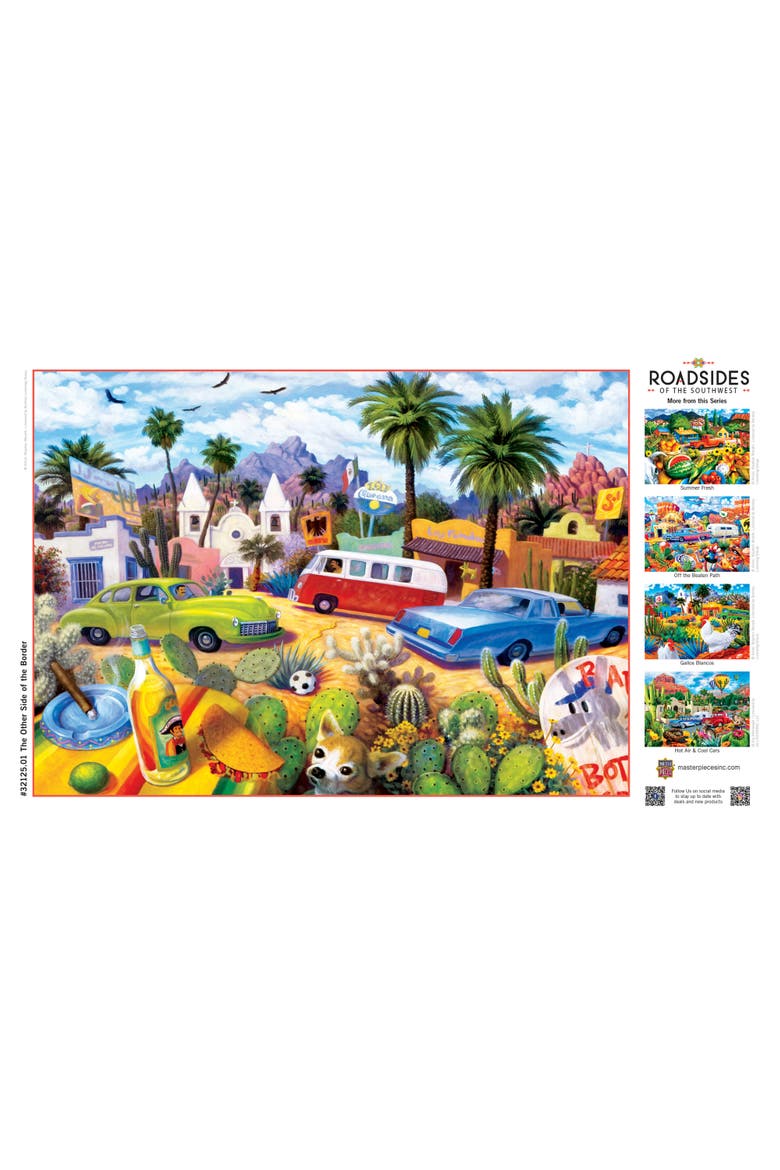 Other Side of the Border 500pc Puzzle, Alternate, color, Multicolor