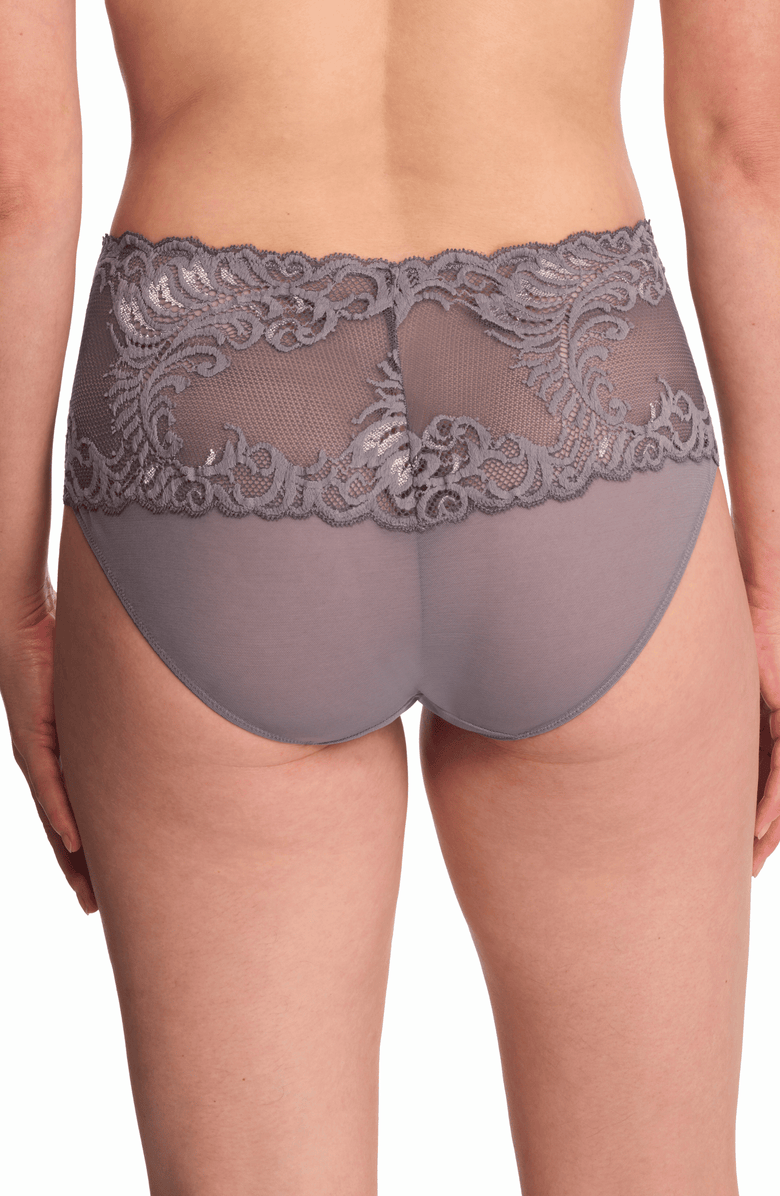 Natori Feathers Lace Brief, Alternate, color, 