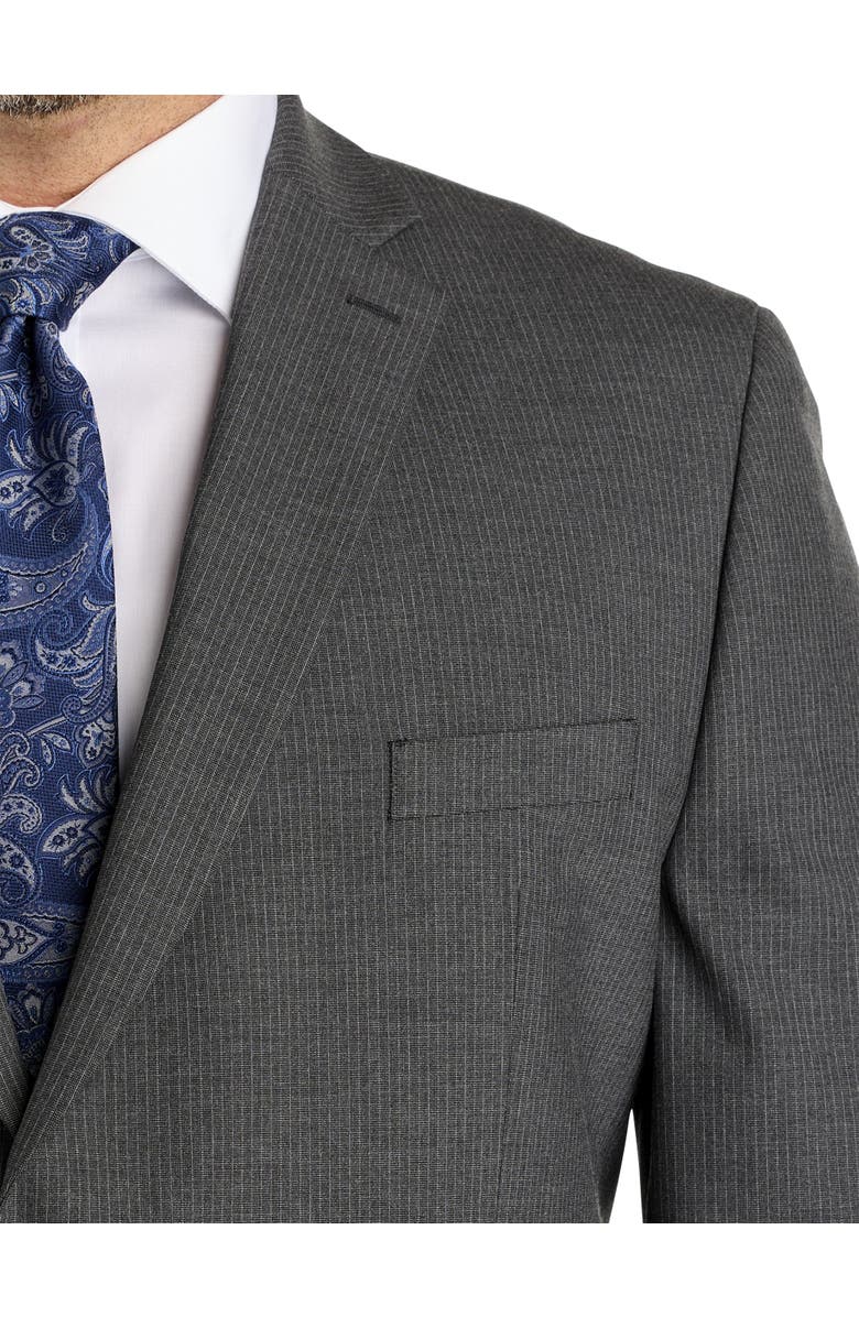 Michael Kors Big
Tall Pinstripe Suit Jacket, Alternate, color, Grey