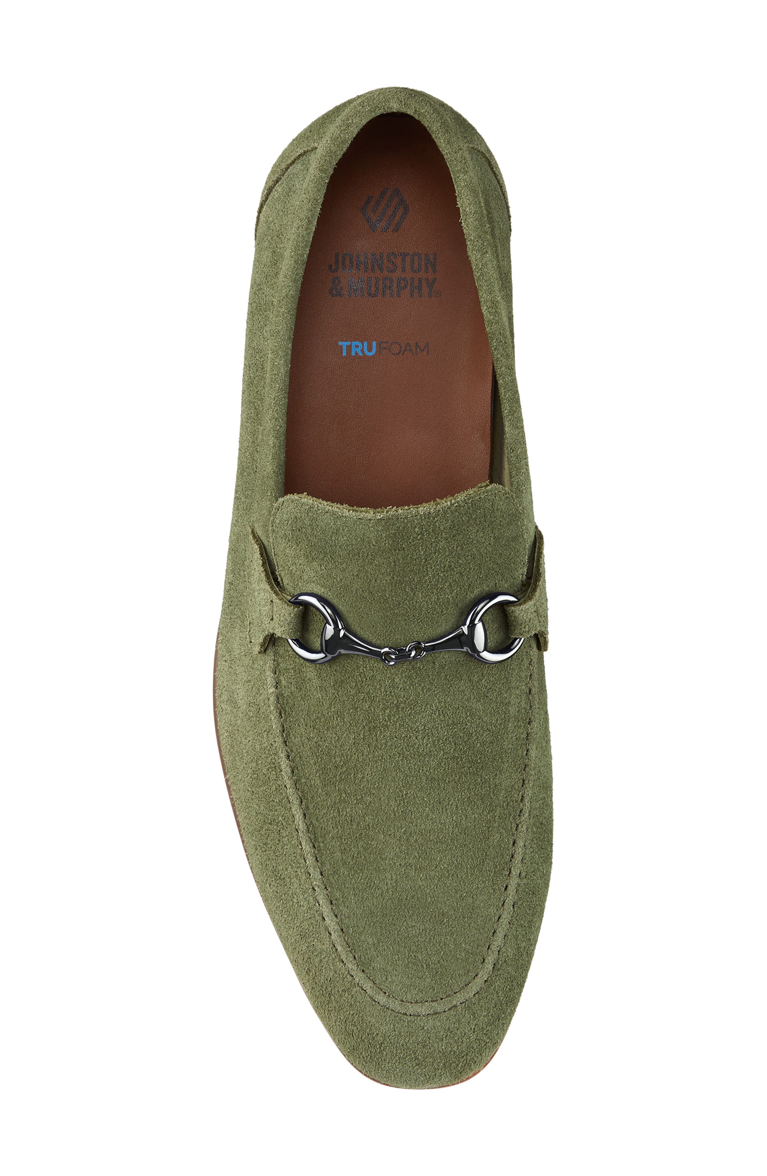 Higgins Bit Loafer, Alternate, color, SAGE SUEDE