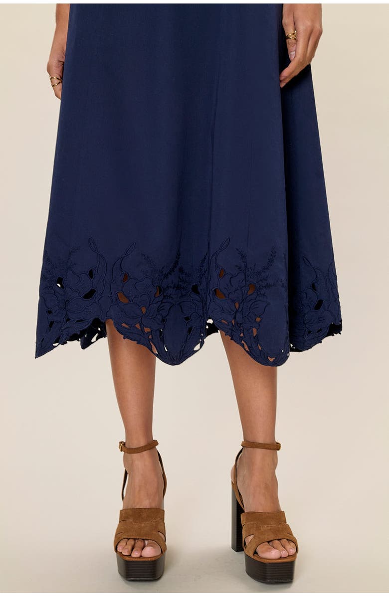 Rebecca Taylor Rachelle Dress, Alternate, color, Maritime Blue