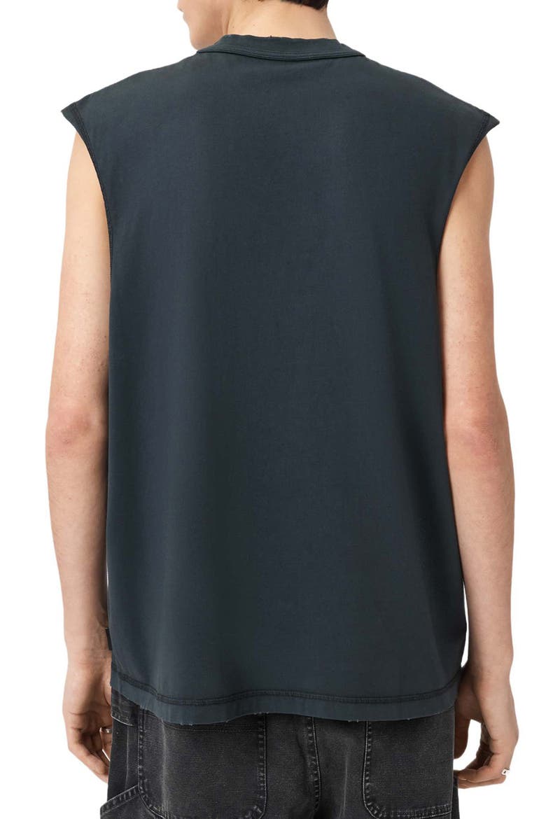Cole Sleeveless Crewneck T-Shirt, Alternate, color, WASHED BLACK