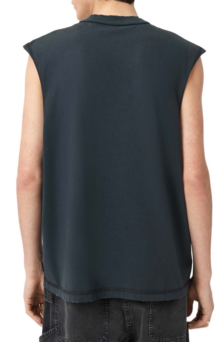 AllSaints Cole Sleeveless Crewneck T-Shirt, Alternate, color, Washed Black