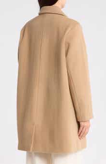 Herringbone Wool Coat
