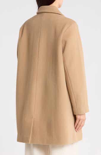 Herringbone Wool Coat