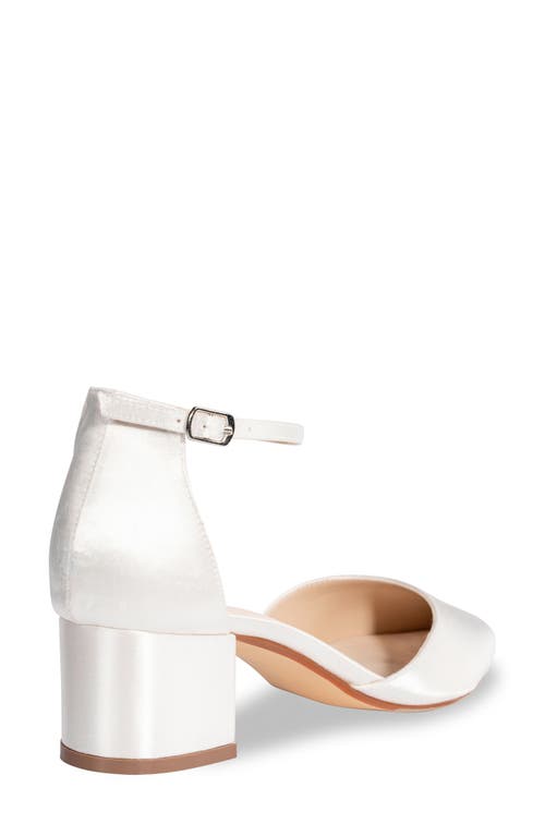 Touch Ups Tegan Ankle Strap Pointed Toe Pump