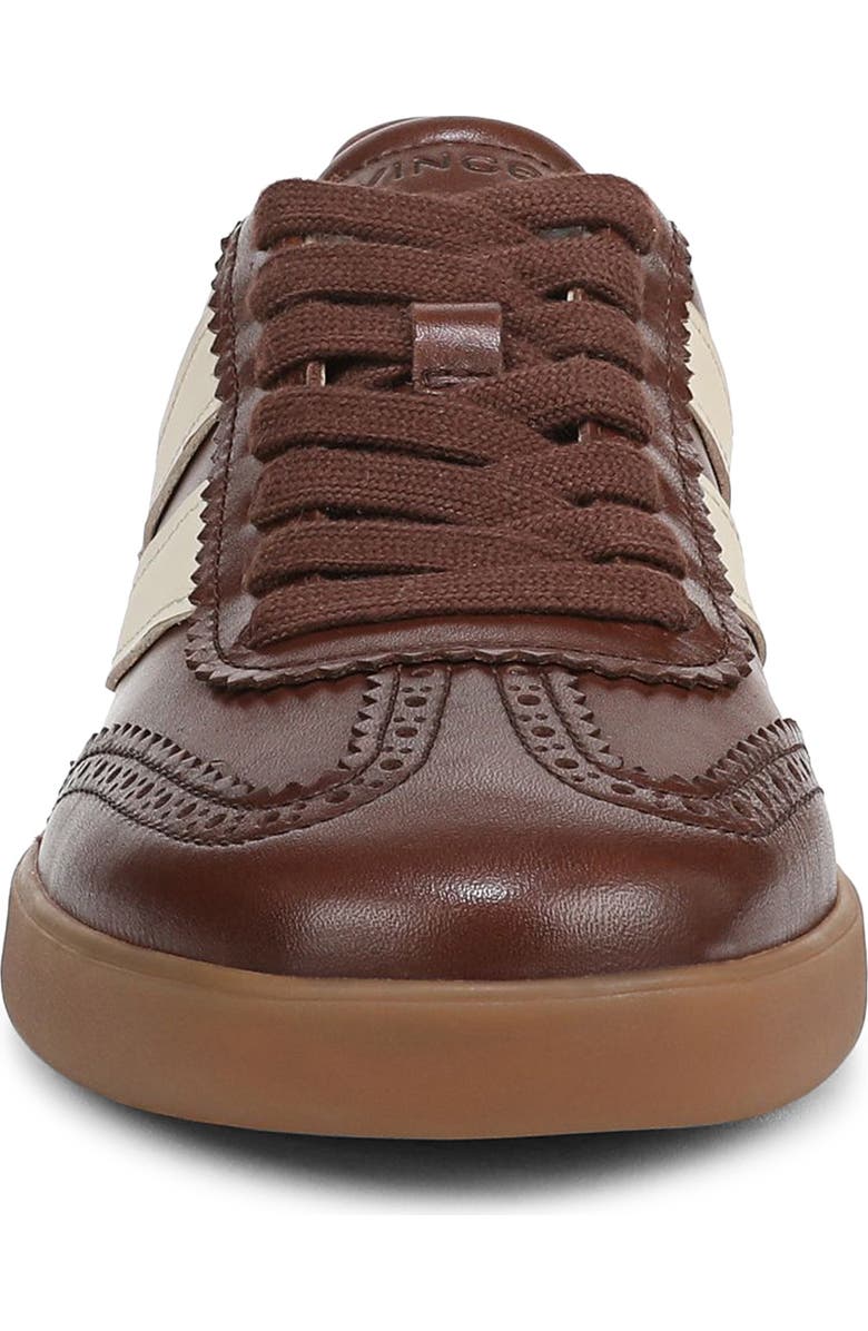 Vince Oasis Brogue Sneaker, Alternate, color, Molton Brown/ Moonlight