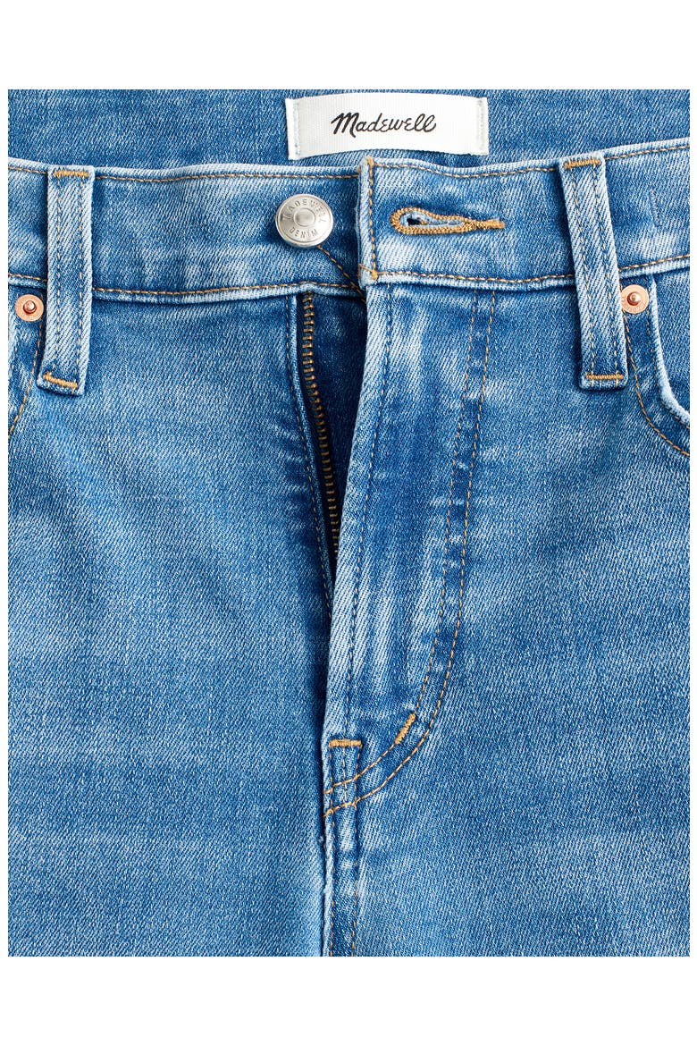 The Flare Super Stretch Crop Jeans, Alternate, color, MIDVALE WASH