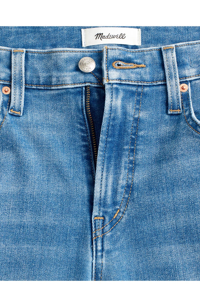 Madewell The Flare Super Stretch Crop Jeans, Alternate, color, Midvale Wash