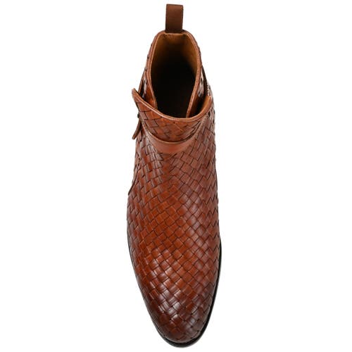 Shop Taft The Dylan Boot In Brown Woven