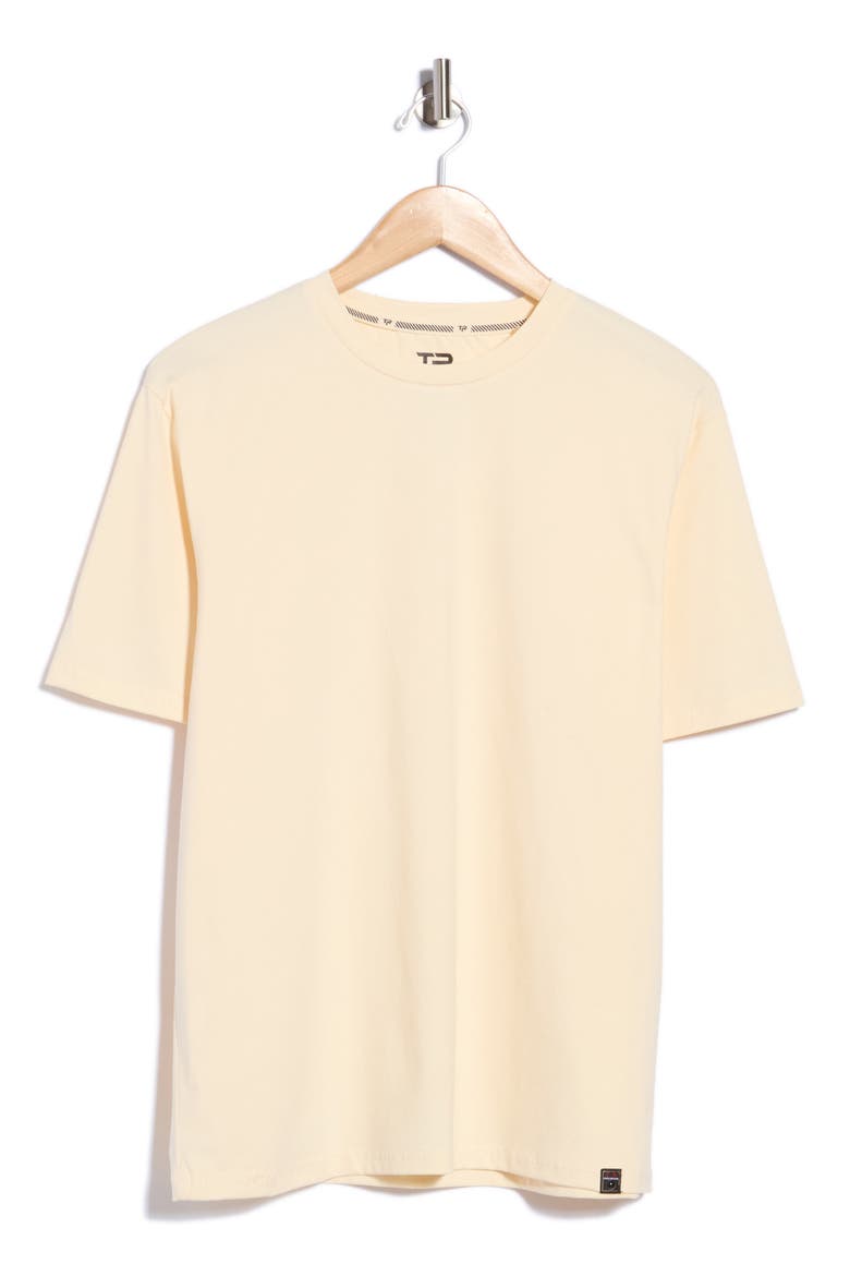 Classic Short Sleeve Crewneck T-Shirt, Main, color, CREAM