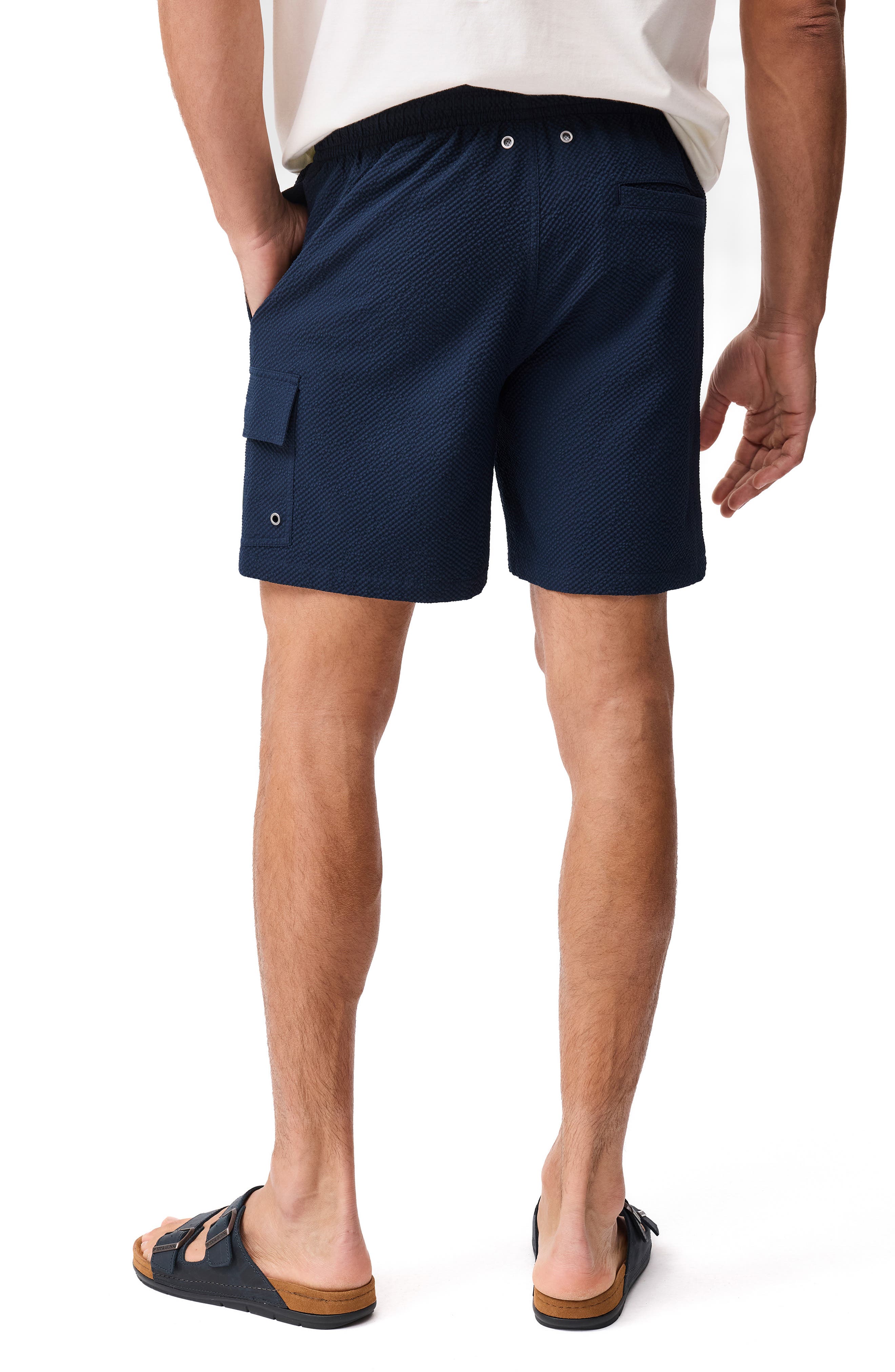 Winterton River Seersucker Swim Trunks - image 2