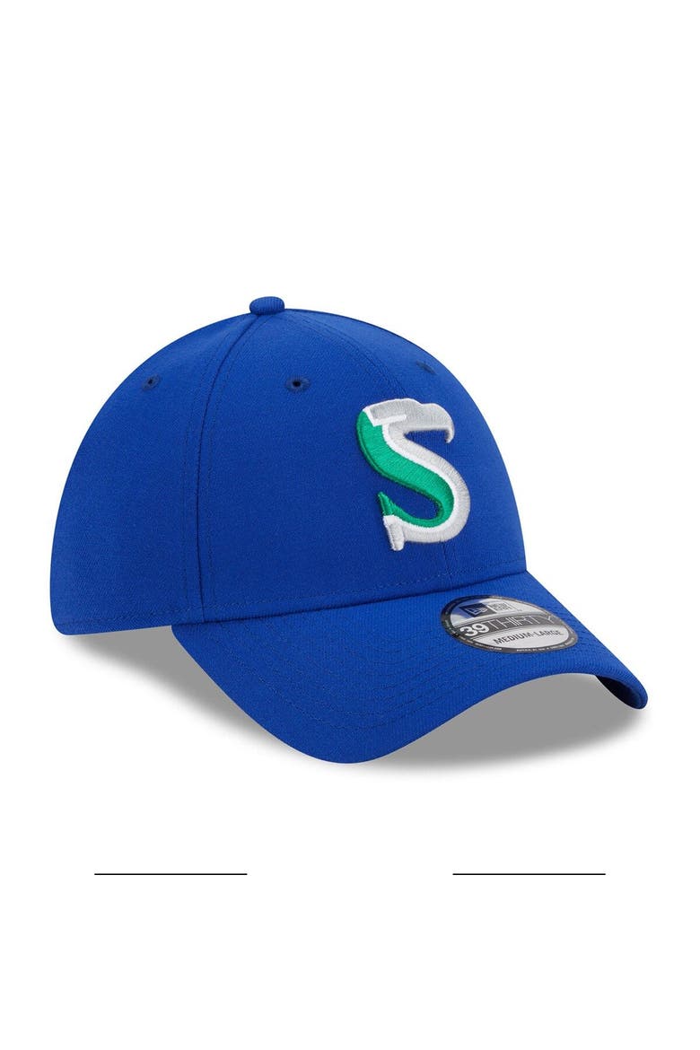 Men's New Era Royal Seattle Seahawks City Originals 39THIRTY Flex Hat, Alternate, color, Royal