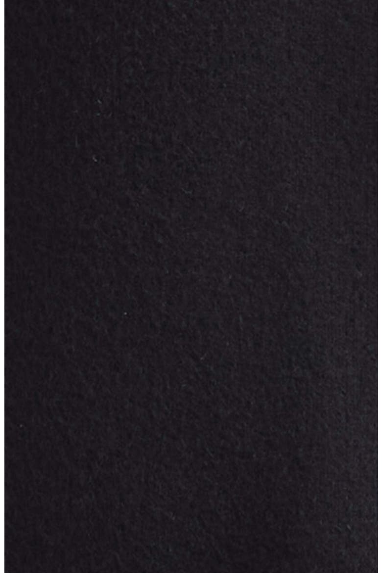 Rounded Peacoat, Alternate, color, BLACK