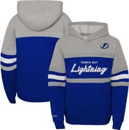 Mitchell & Ness Youth Mitchell & Ness Blue Tampa Bay Lightning Head Coach Pullover Hoodie