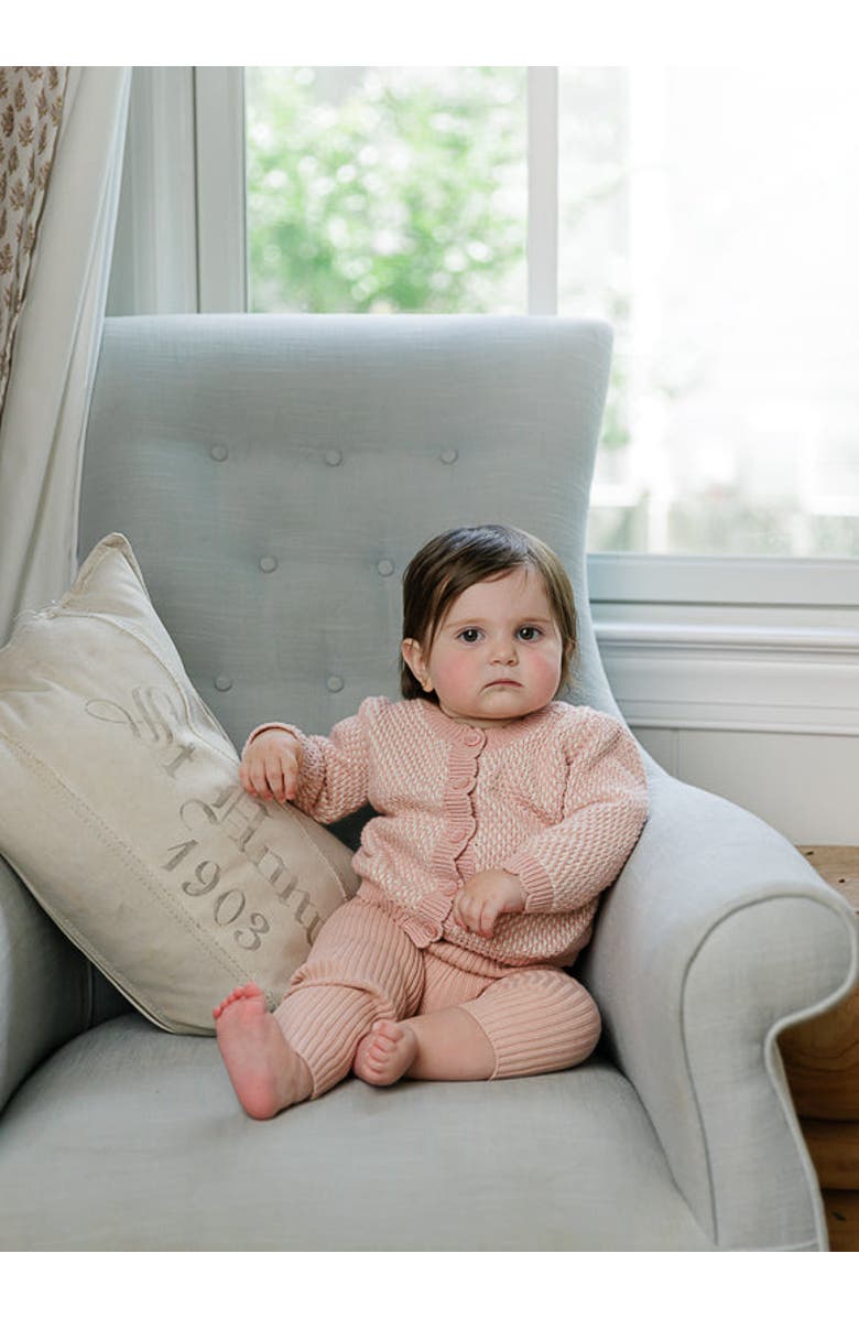 Ely's & Co. Looms Bubble Knit Collection - Cardigan, Alternate, color, Mauve