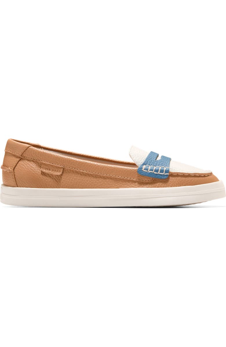 Cole Haan <p>Nantucket Drift Leather Penny Loafer (Women)</p>, Alternate, color, Biscuit/ Powder/ Provincial