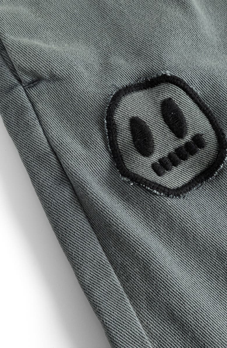 Nununu Kids' Smile Cotton Graphic Cargo Pants, Alternate, color,