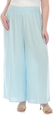 BOHO ME Smocked Wide Leg Pants