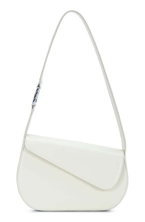 Asymmetric Flap Shoulder Bag