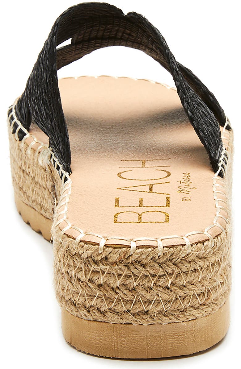 Coconuts by Matisse Cool Off Espadrille Platform Slide Sandal, Alternate, color,