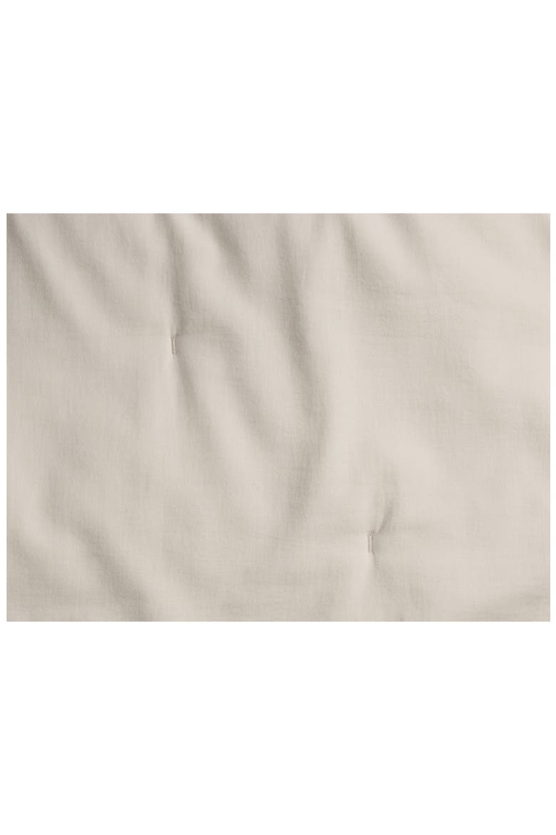 Soft Organic Cotton Twill Quilt, Alternate, color, BONE