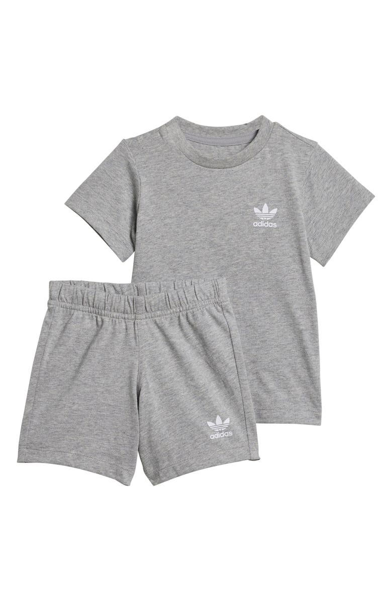 adidas Kids' T-Shirt & Shorts Set, Main, color,