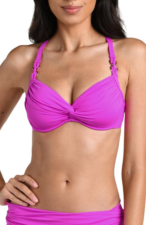 Island Twist Front Underwire Bikini Top