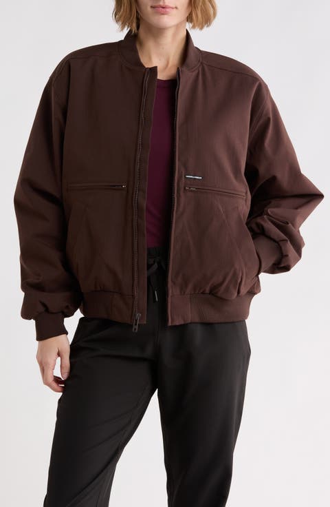 Ode UA Storm Fleece Lined Performance Bomber Jacket