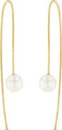 Zoë Chicco Freshwater Pearl Threader Earrings