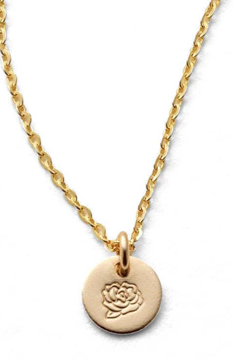 September Birth Flower Necklace