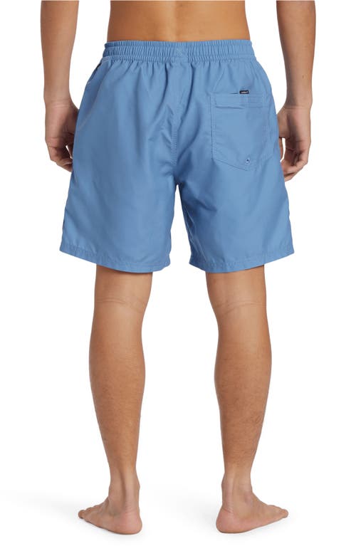 Quiksilver Everyday Vert Volley Swim Trunks In Coronet Blue