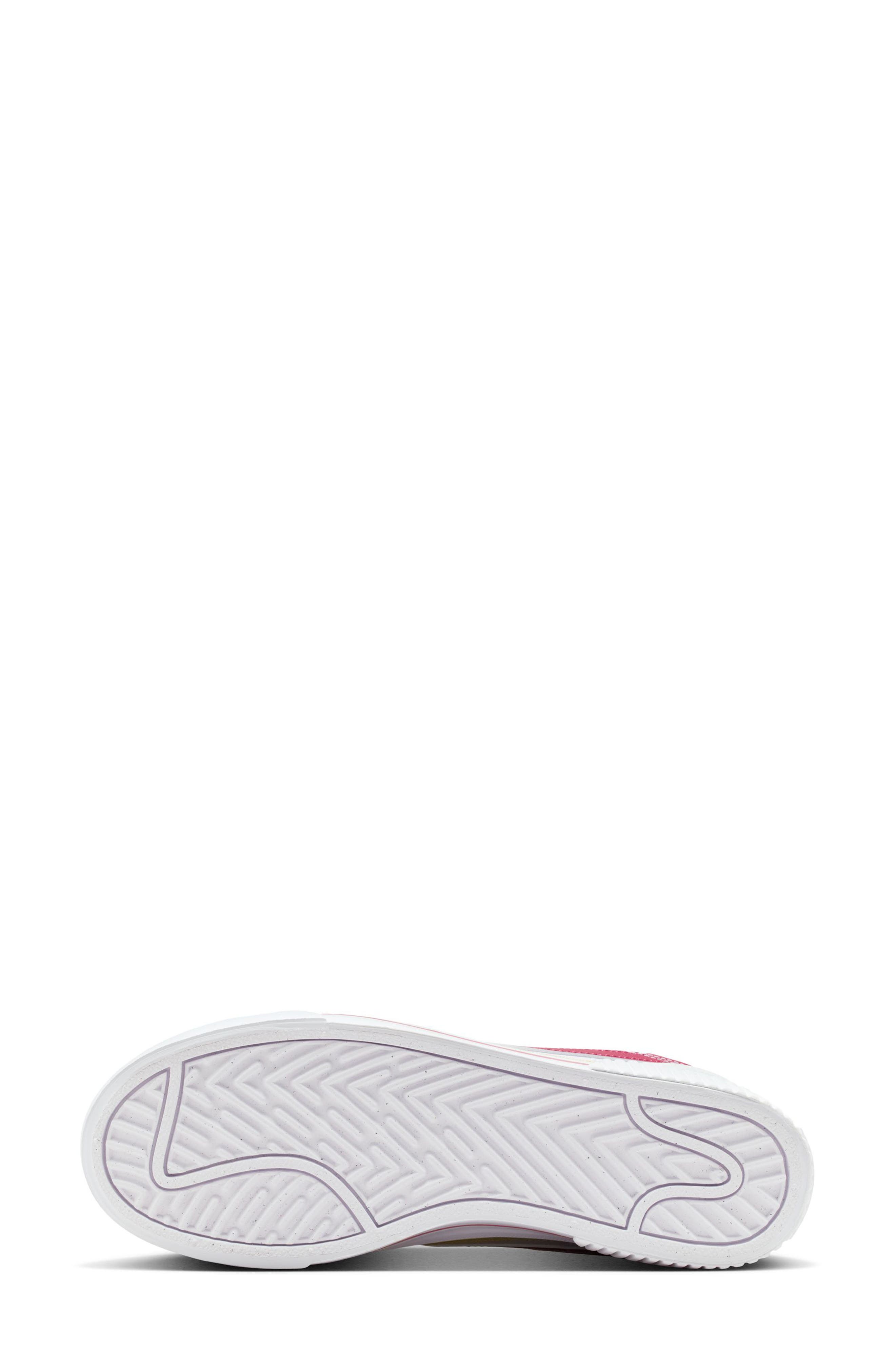 Court Legacy Lift Platform Sneaker, Alternate, color, WHITE/ SWEET BEET/ GOLD
