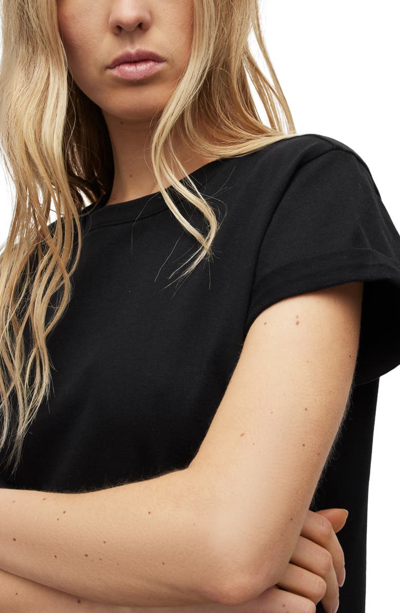 AllSaints Anna Cotton T-Shirt Dress, Alternate, color,