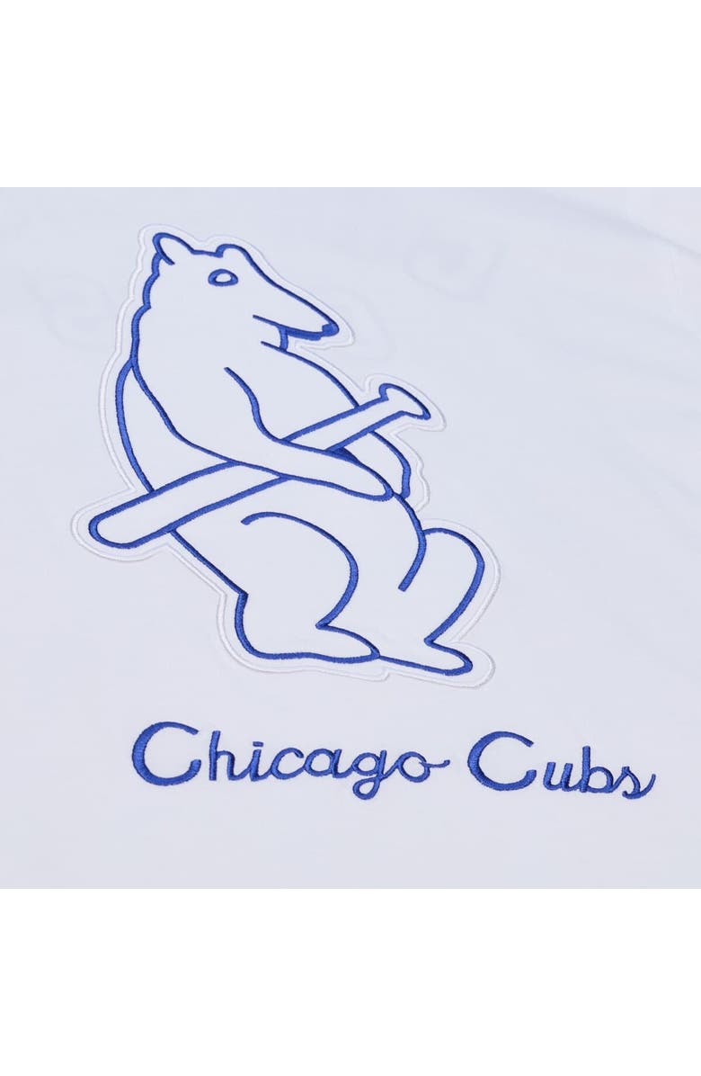Mitchell & Ness Men's Mitchell & Ness  White Chicago Cubs Cooperstown Collection Arctic T-Shirt, Alternate, color, White
