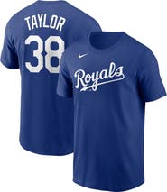 Nike Men's Nike Josh Taylor Royal Kansas City Royals Name & Number T-Shirt